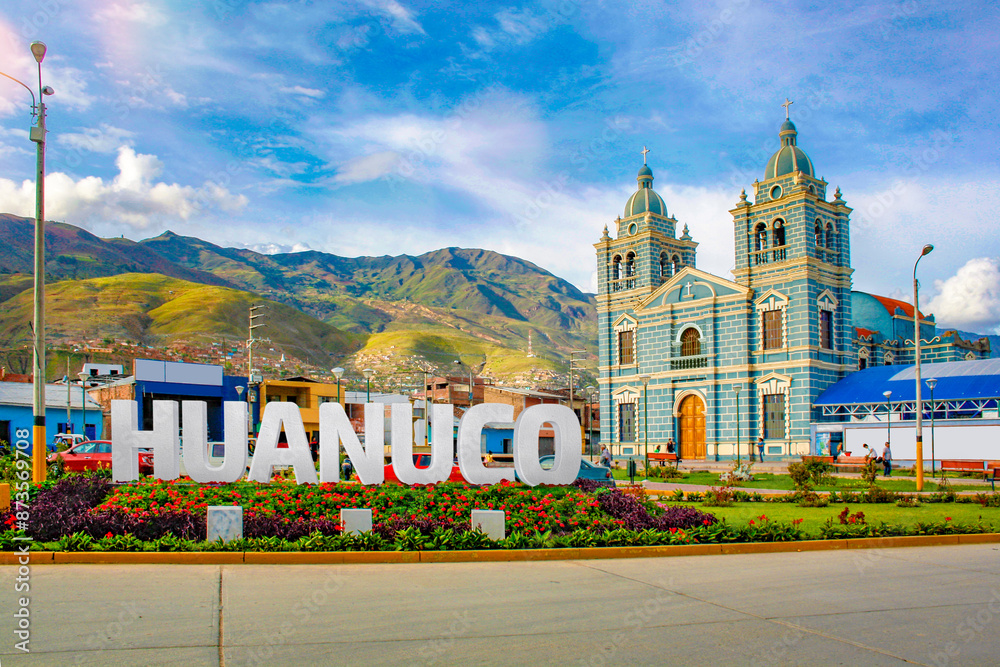 Paisaje de la ciudad de Huánuco
